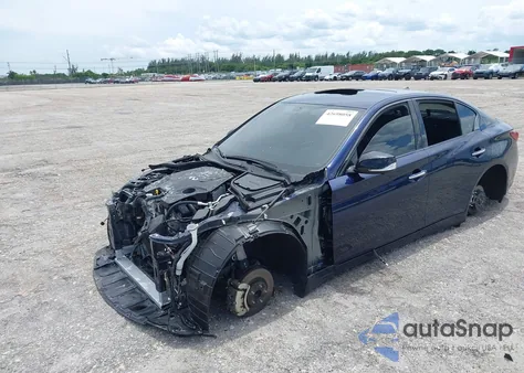 2024 Infiniti Q50 Sensory z USA, uszkodzony, nr VIN JN1EV7CPXRM601210